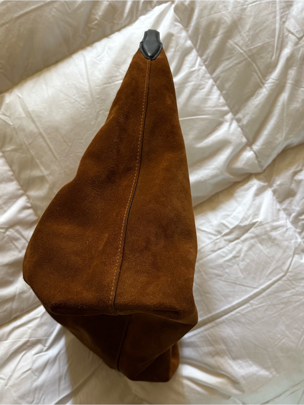 Madewell Bag Leather Suede Shoulder Hobo NEW - Picture 8 of 9